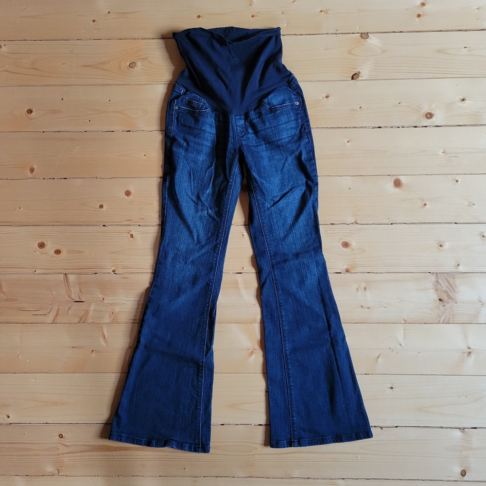 A Pea in the Pod Flare Maternity Jeans